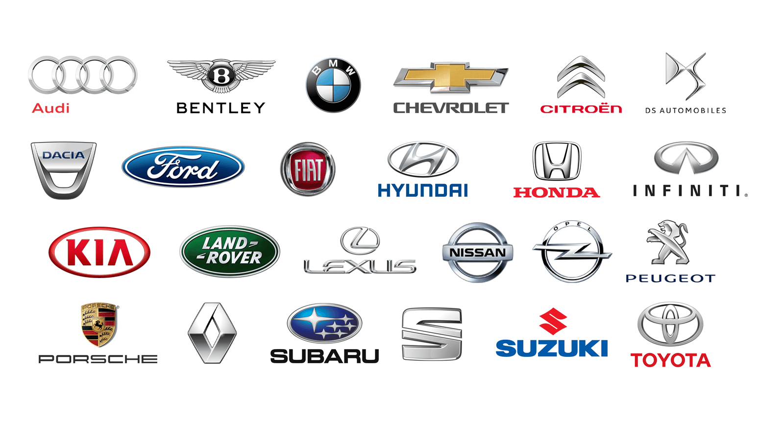 Marcas de coches: ¿a qué grupo automovilístivo pertenece cada una? | Carnovo