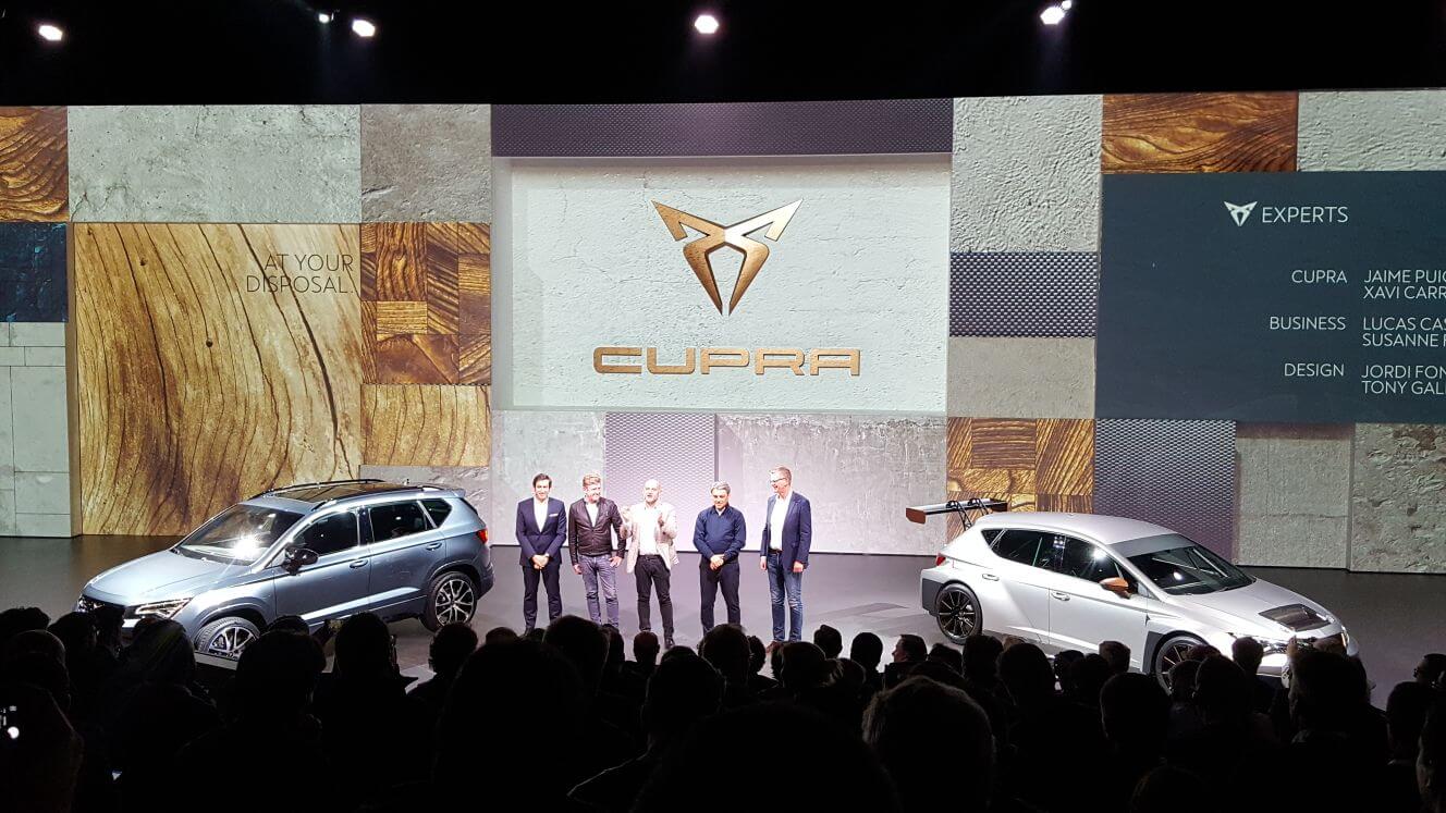 Se presenta Cupra, la nueva marca de SEAT con el León y Ateca como protagonistas