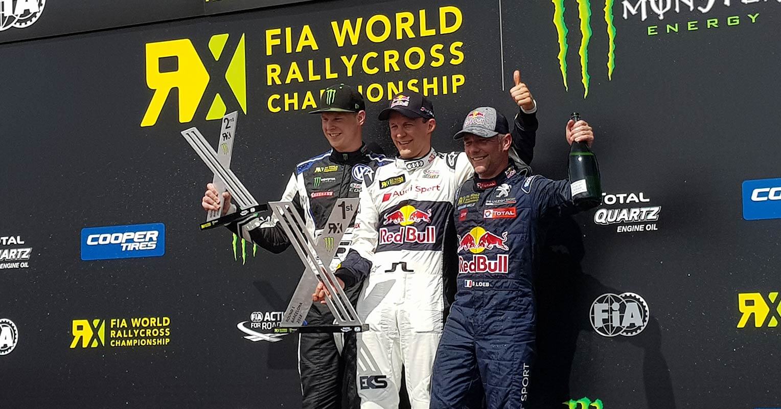 World RX 2018 Barcelona: Kristoffersson gana tras la exclusión de Ekström