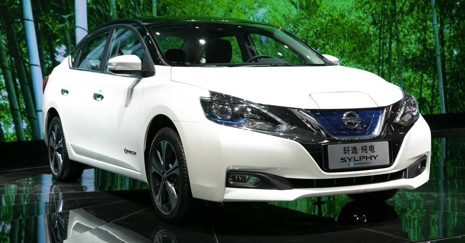 Nissan Sylphy Zero Emission: un sedán eléctrico con 338km de autonomía