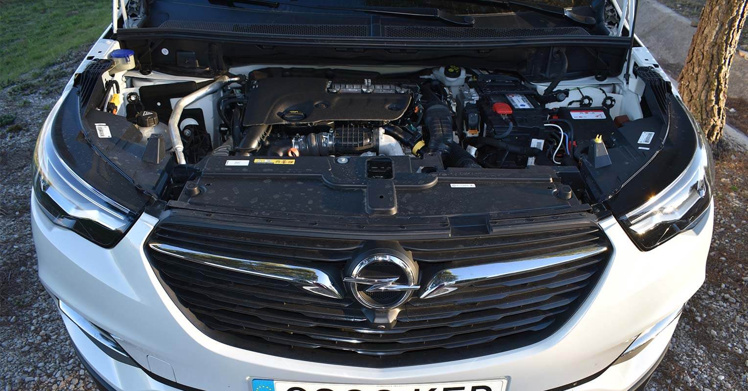 Motor del Opel Grandland X