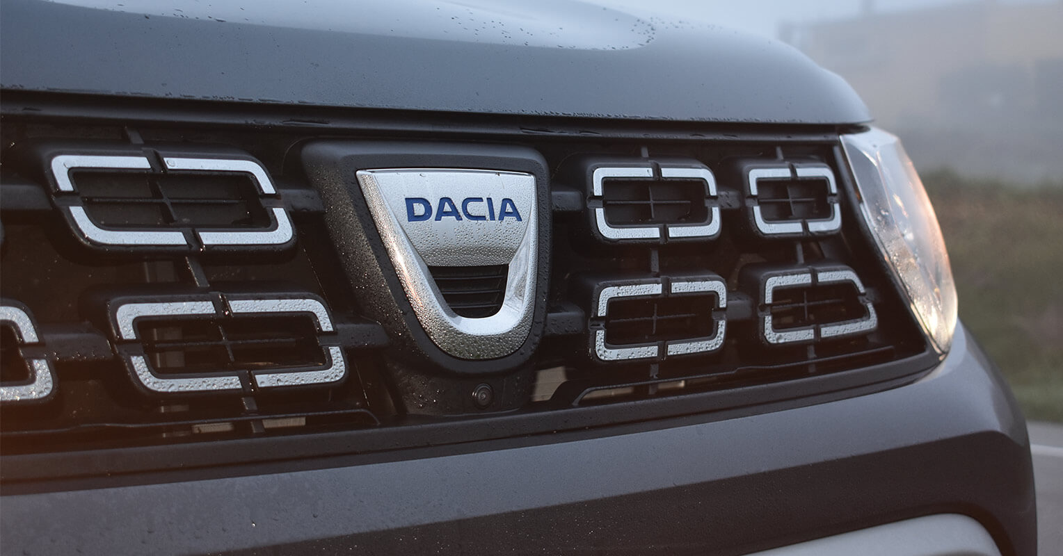 Parrilla del Dacia Duster