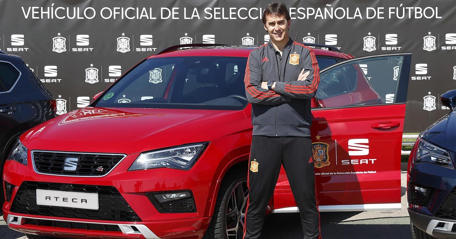 SEAT, nuevo patrocinador de la Selección Española de Fútbol