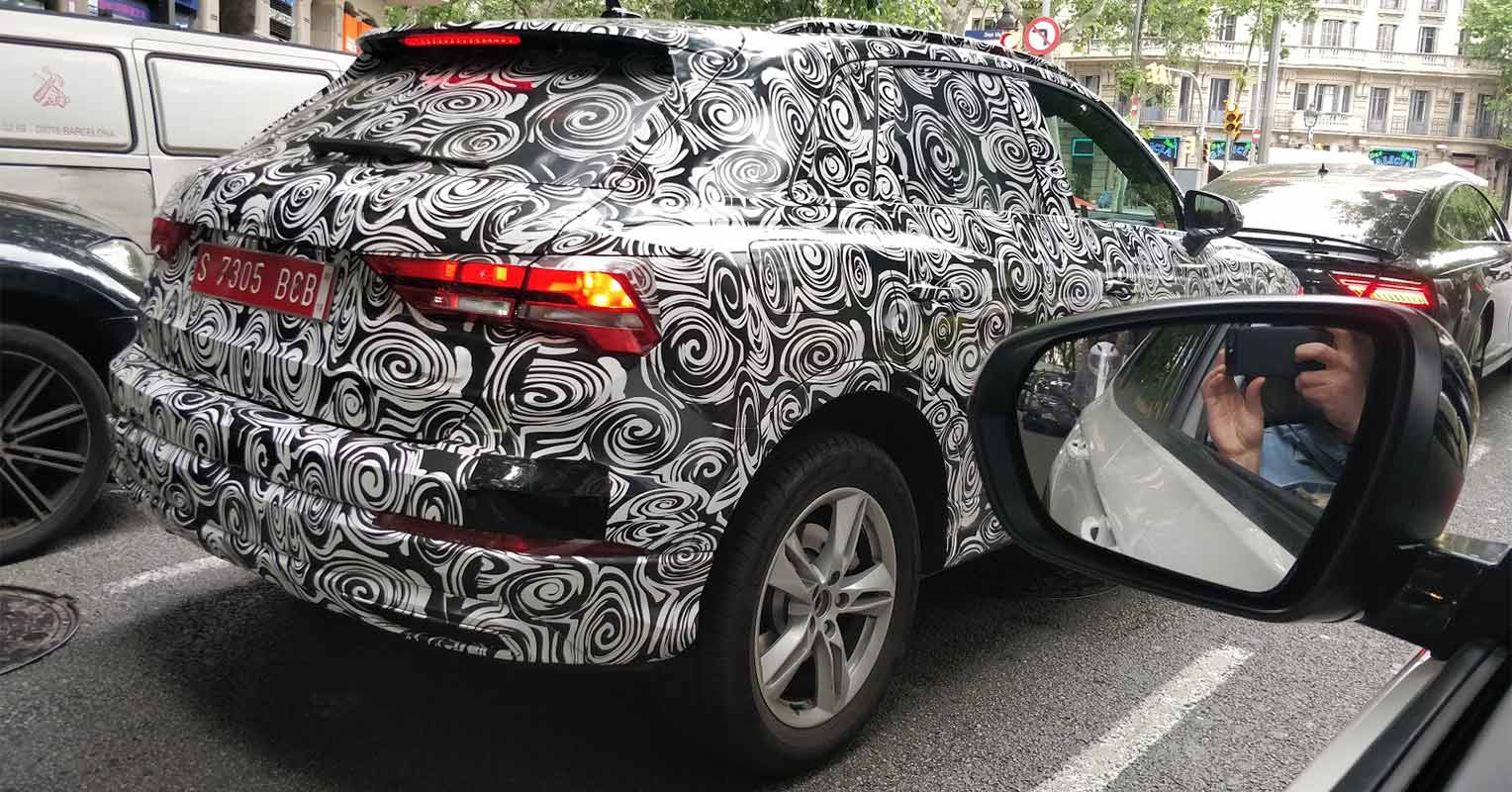 ¡Cazamos un SUV Audi camuflado! ¿Será el Audi Q3 2019?