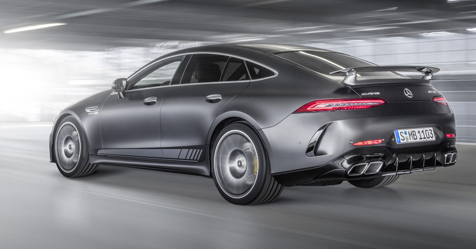 Trasera del Mercedes-AMG GT Coupe 63 S Edition 1