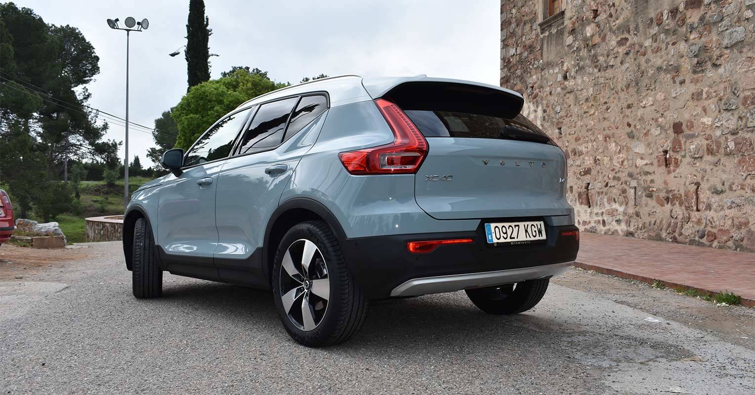 Trasera del Volvo XC40