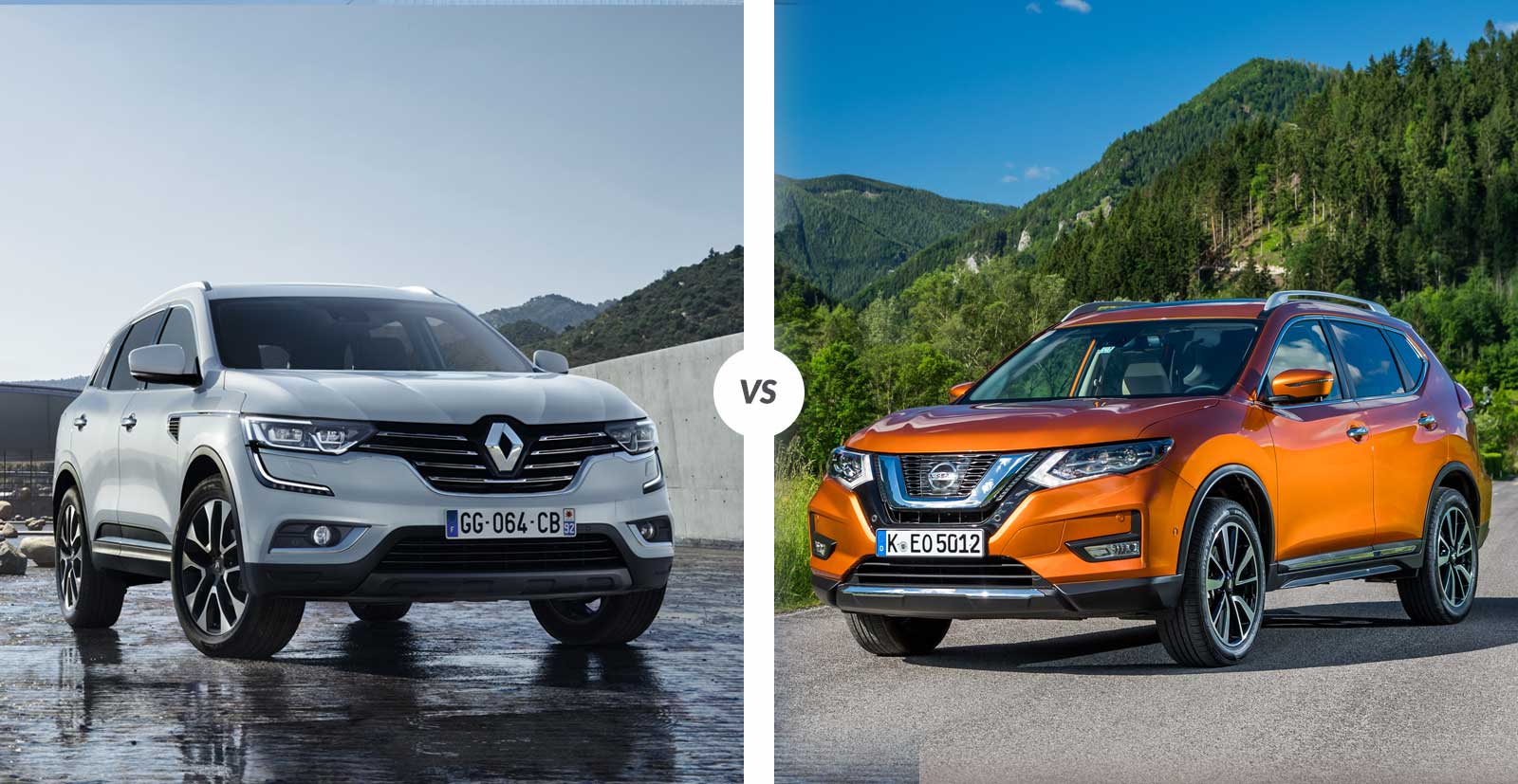 Comparativa: Nissan X-Trail 2018 vs Renault Koleos 2018