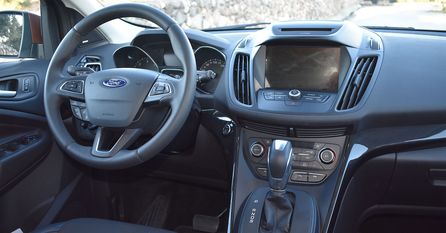 Interior del Ford Kuga Titanium 2018