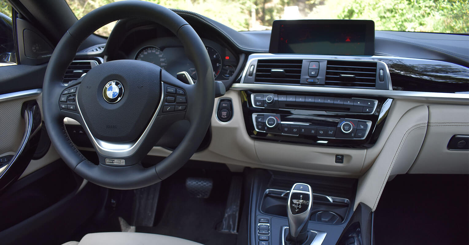 Interior del BMW Serie 4 Gran Coupé