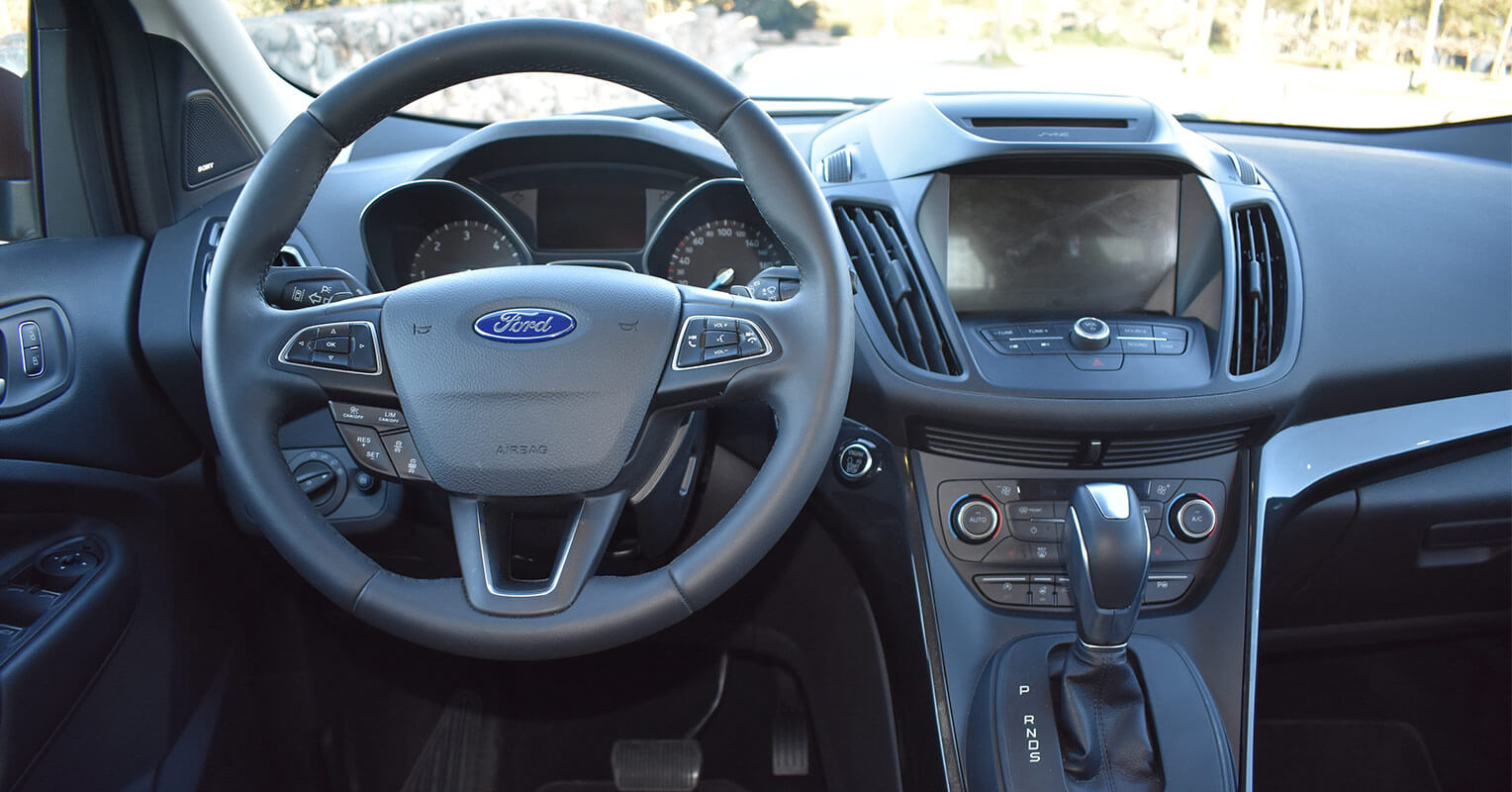 Interior del Ford Kuga 2018