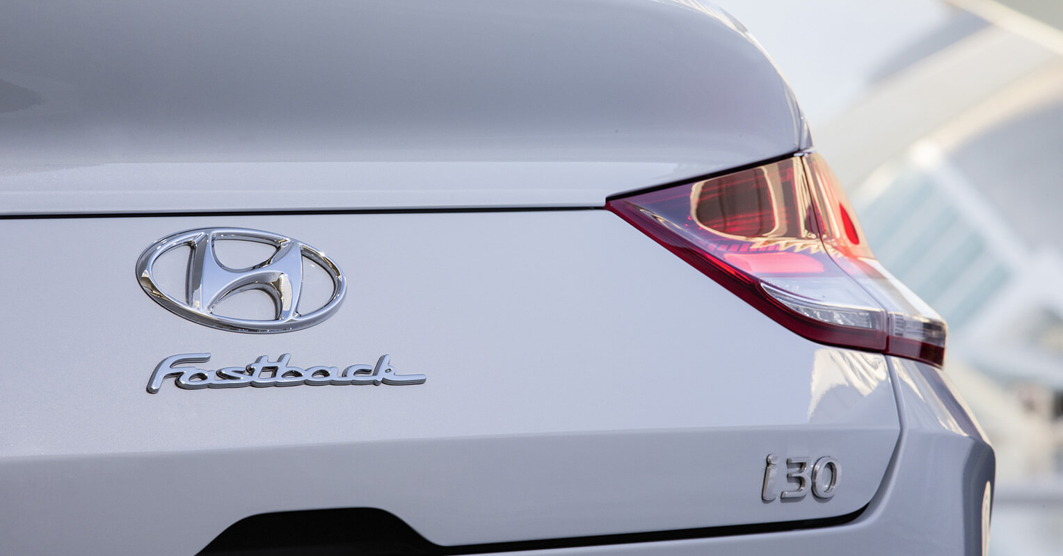 Portón trasero del Hyundai i30 Fastback 2018