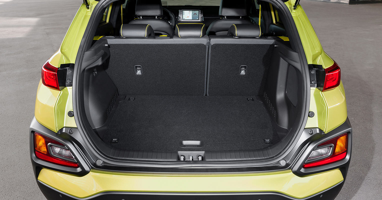 Hyundai Kona maletero