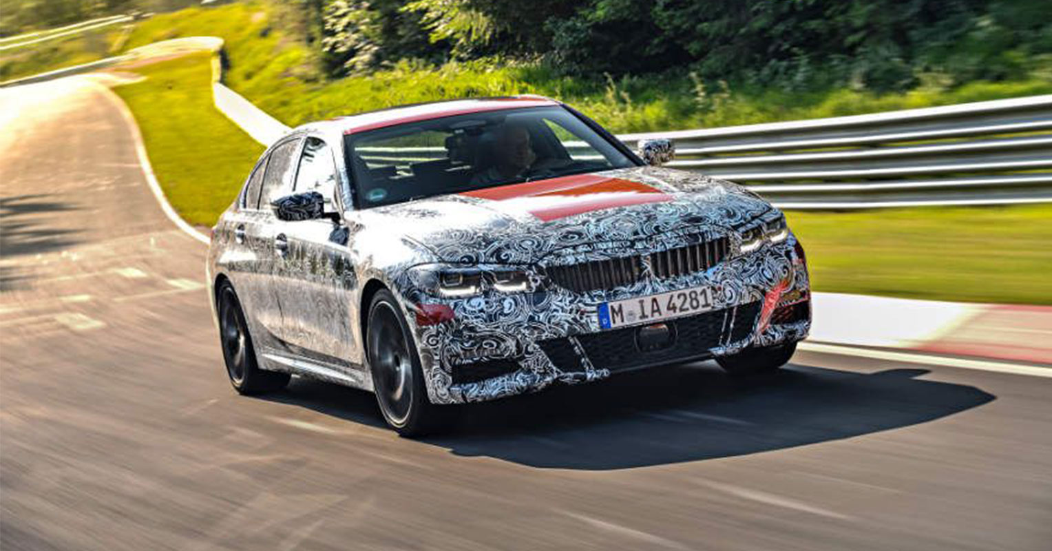 El BMW Serie 3 2019 se deja ver por Nürburgring