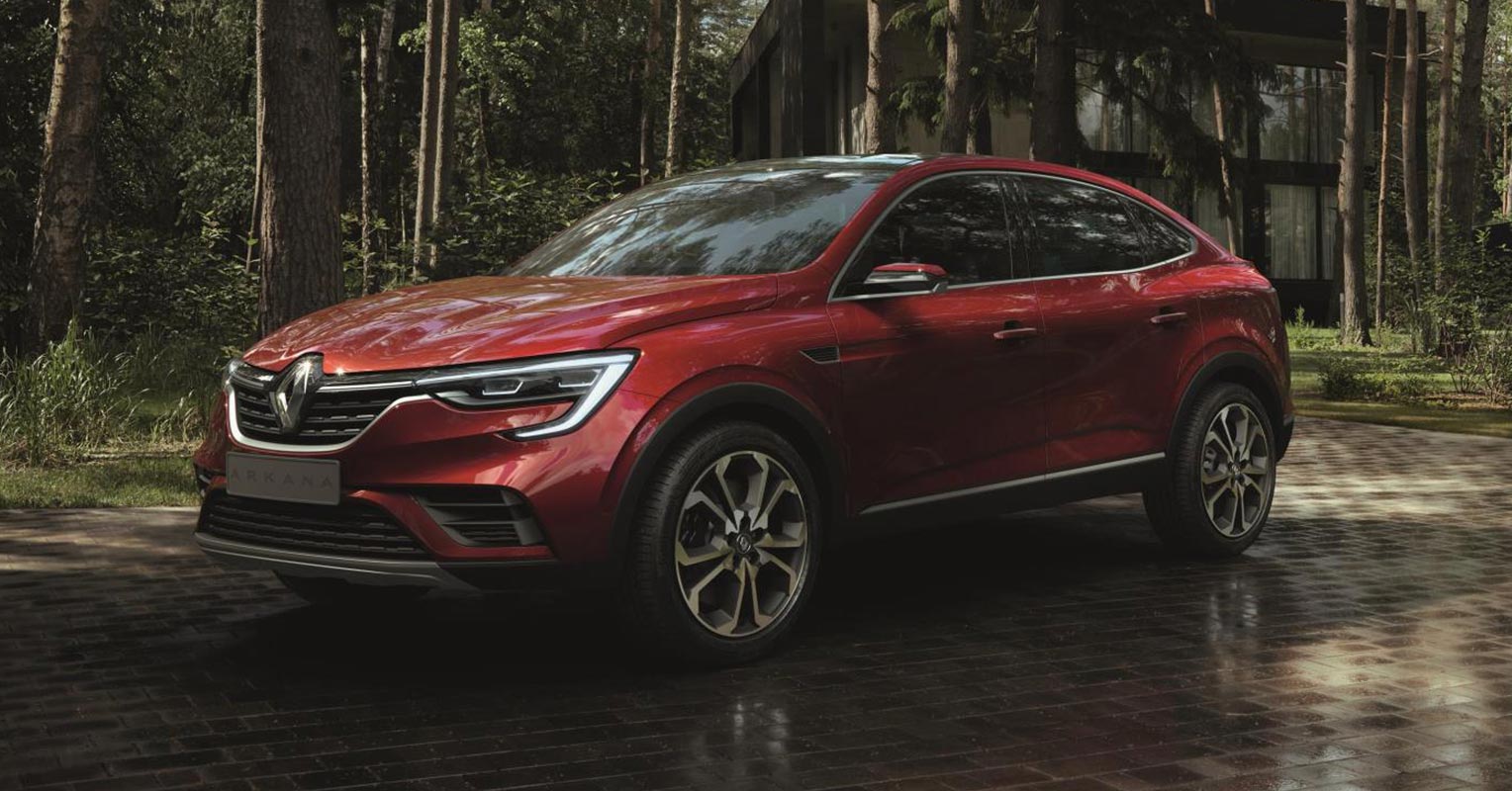 Trasera del Renault Arkana 2019