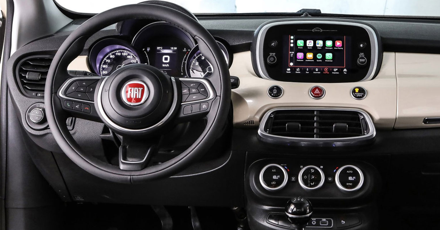 Interior del Fiat 500X 2019