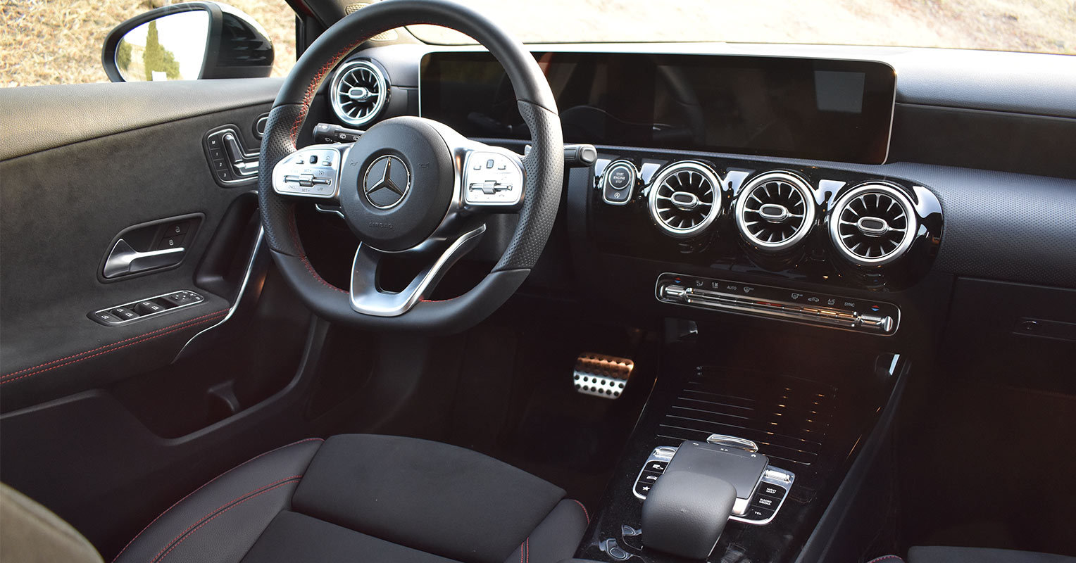 Interior del Mercedes Clase A 2018
