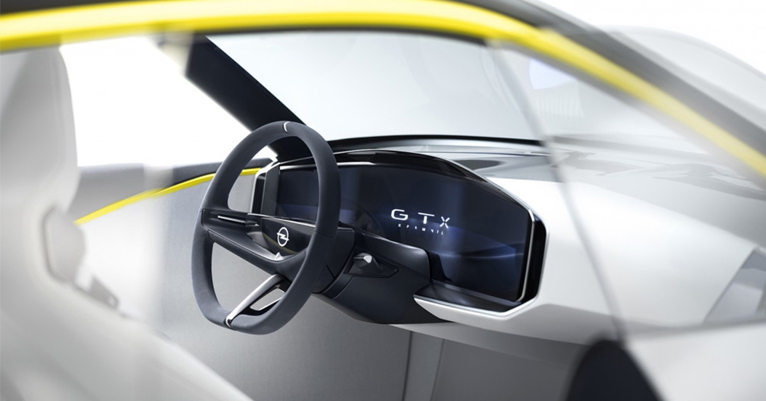Interior del Opel GT X Experimental Concept