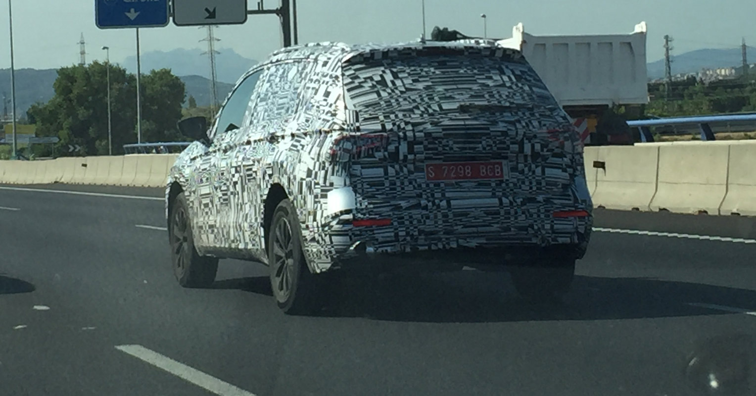 ¡Pillado el nuevo SEAT Tarraco camuflado!