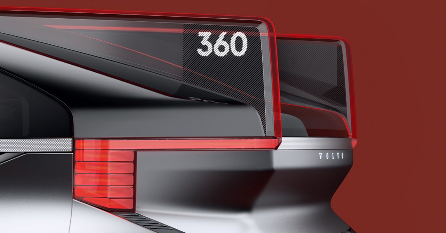 Piloto trasero del Volvo 360c Concept