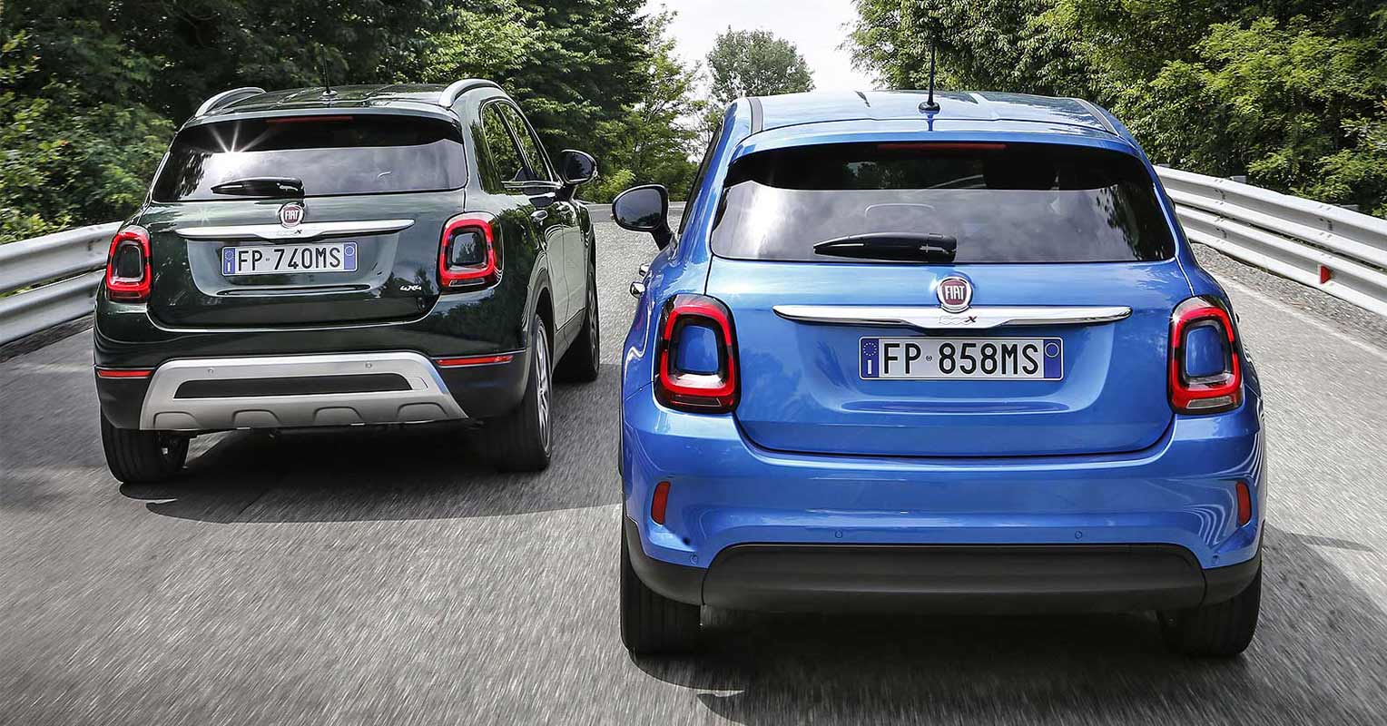 Trasera del Fiat 500X
