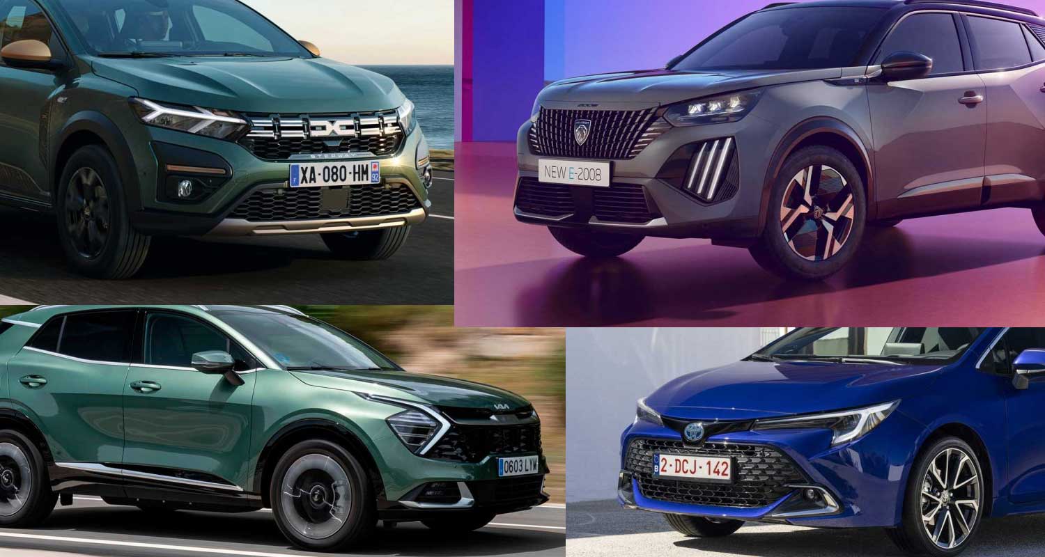 Los coches más vendidos en julio de 2023