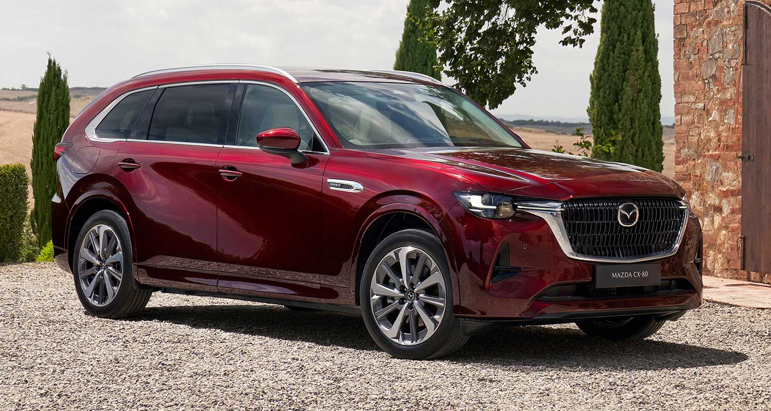 Mazda CX-80: motores, equipamiento y precios