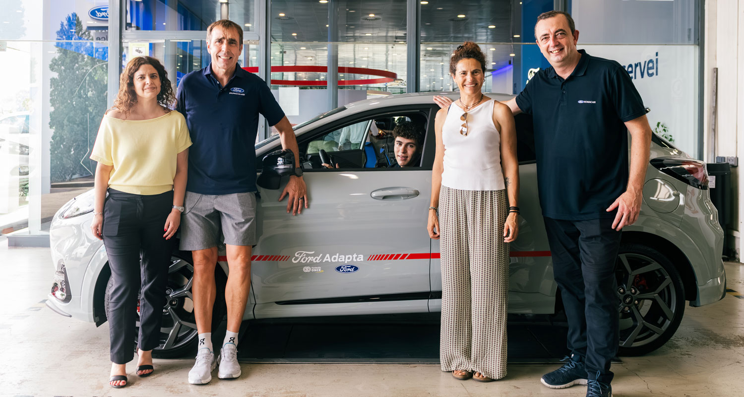 Marc Roma estrena el primer Ford Puma ST adaptado